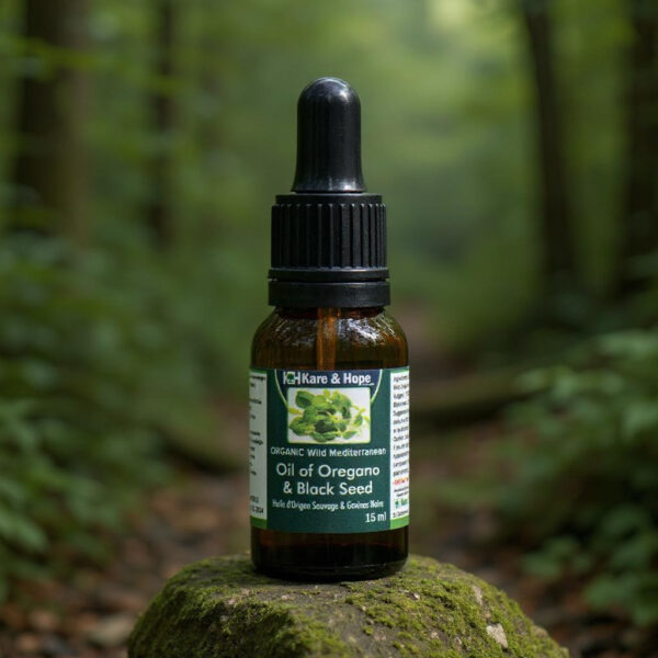CERTIFIED ORGANIC Oregano & Black Seed Oil Blend - 15ml