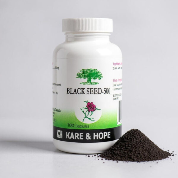 Black Seed - 500 (100 Capsules) - Kare & Hope