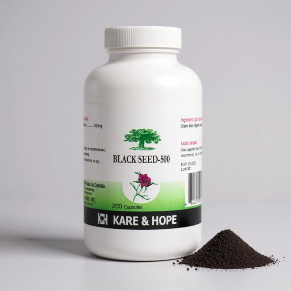 Black Seed - 500 (200 Capsules) - Kare & Hope